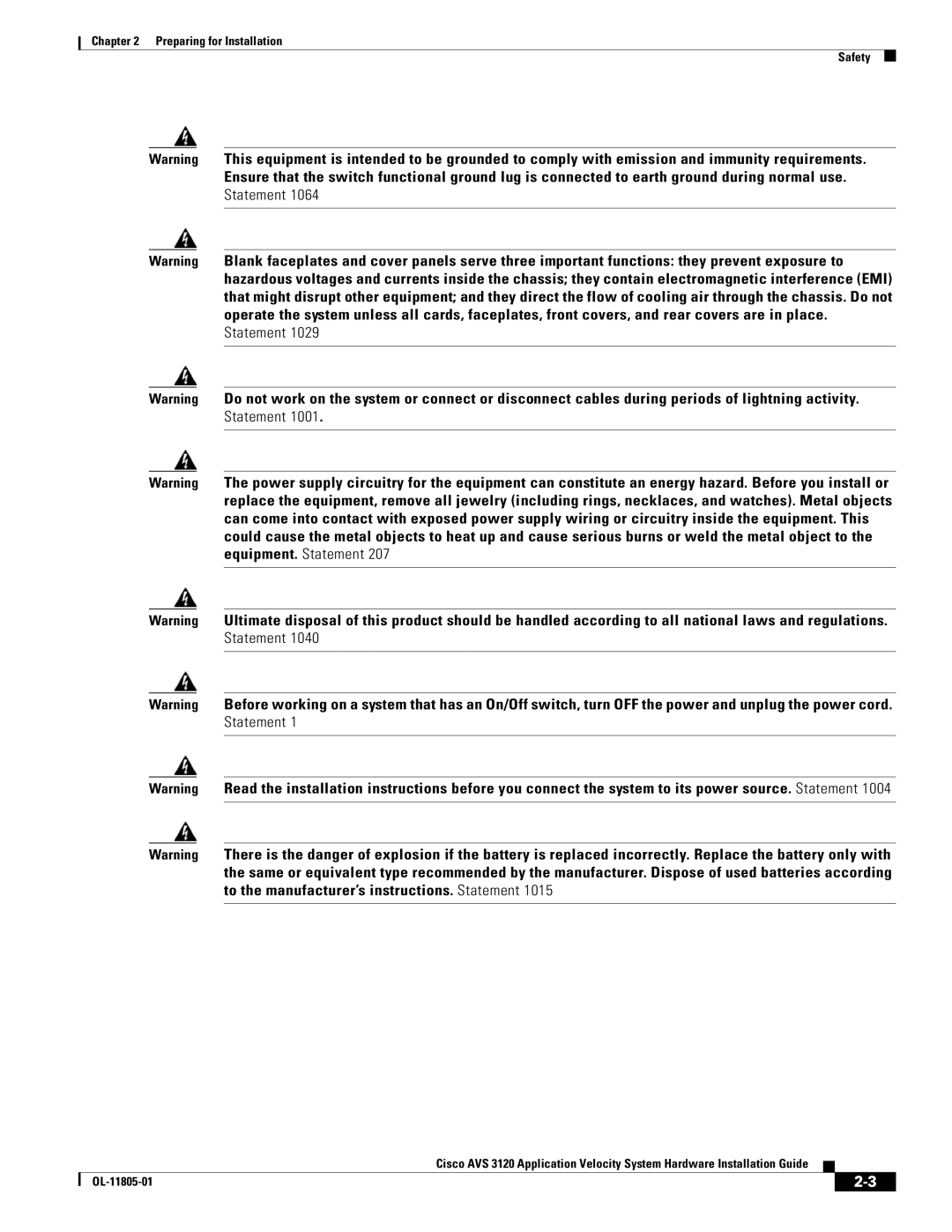 Cisco Systems 3120 manual 