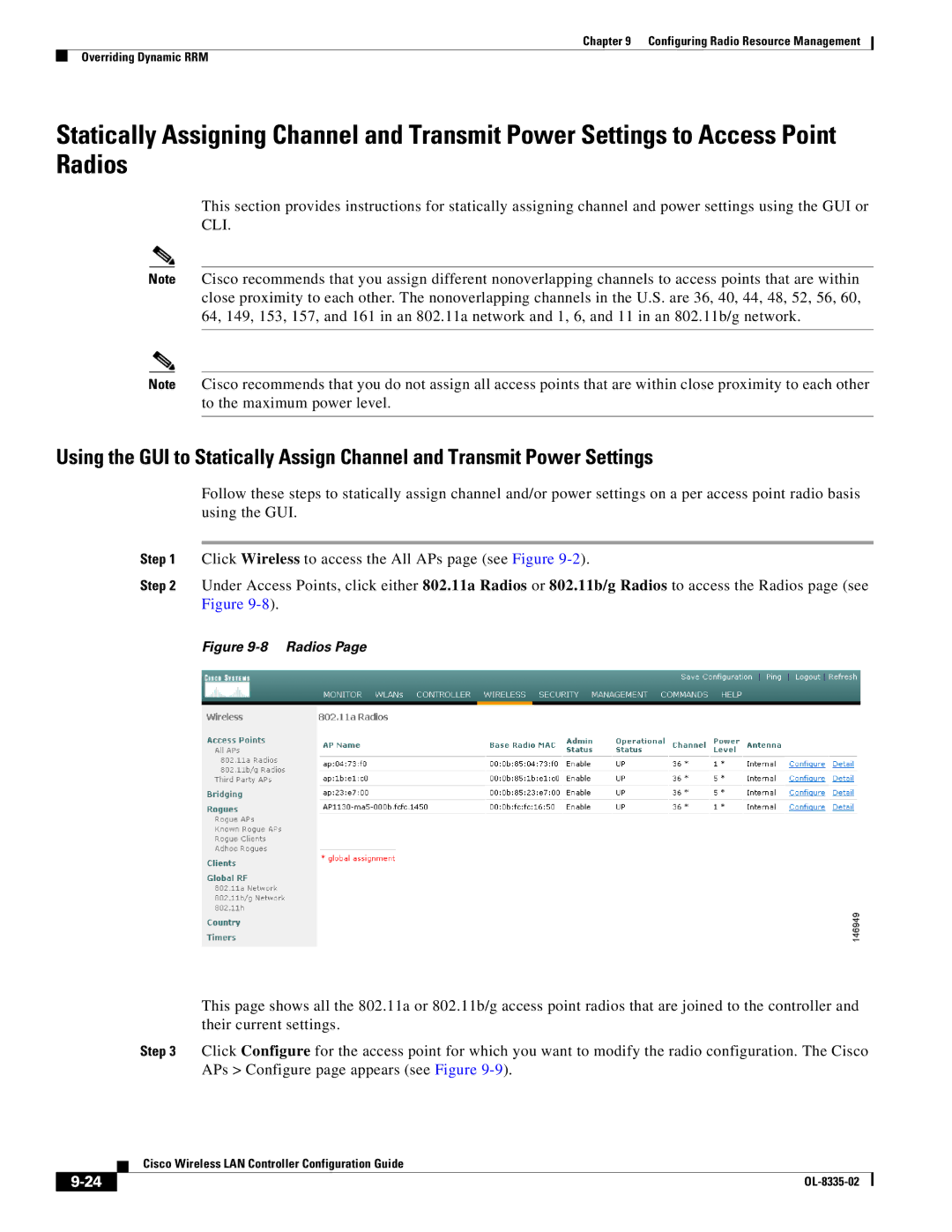 Cisco Systems 3.2 manual Radios 