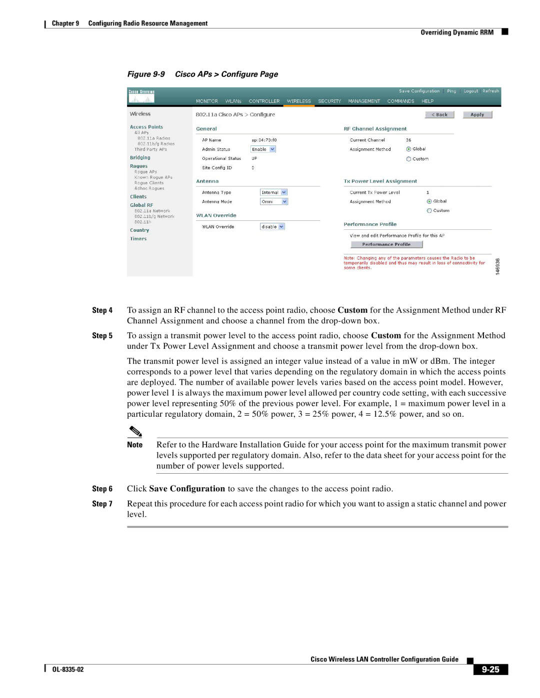 Cisco Systems 3.2 manual Cisco APs Configure 