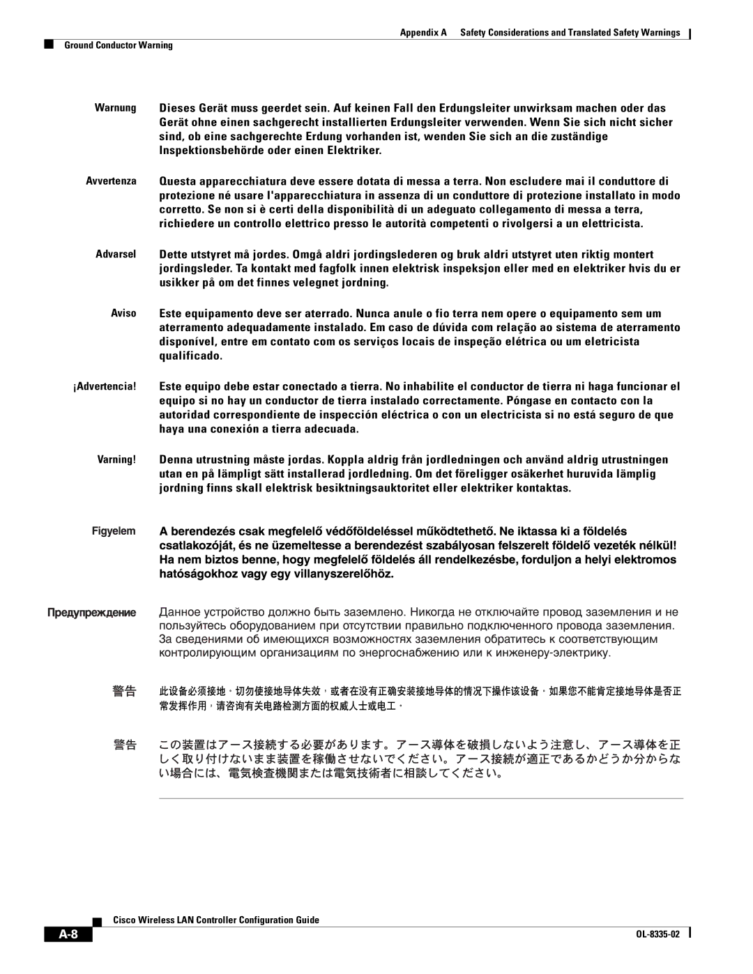 Cisco Systems 3.2 manual Cisco Wireless LAN Controller Configuration Guide 