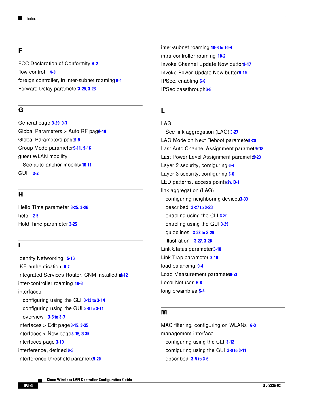 Cisco Systems 3.2 manual Help Hold Time parameter, IN-4 