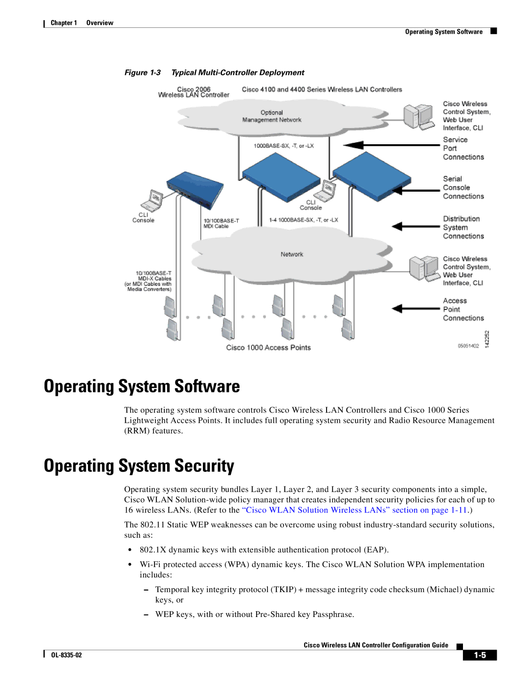 Cisco Systems 3.2 manual Operating System Software, Operating System Security 