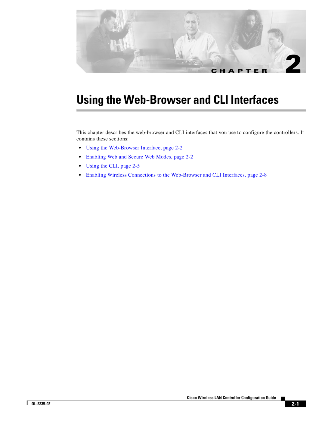 Cisco Systems 3.2 manual Using the Web-Browser and CLI Interfaces 