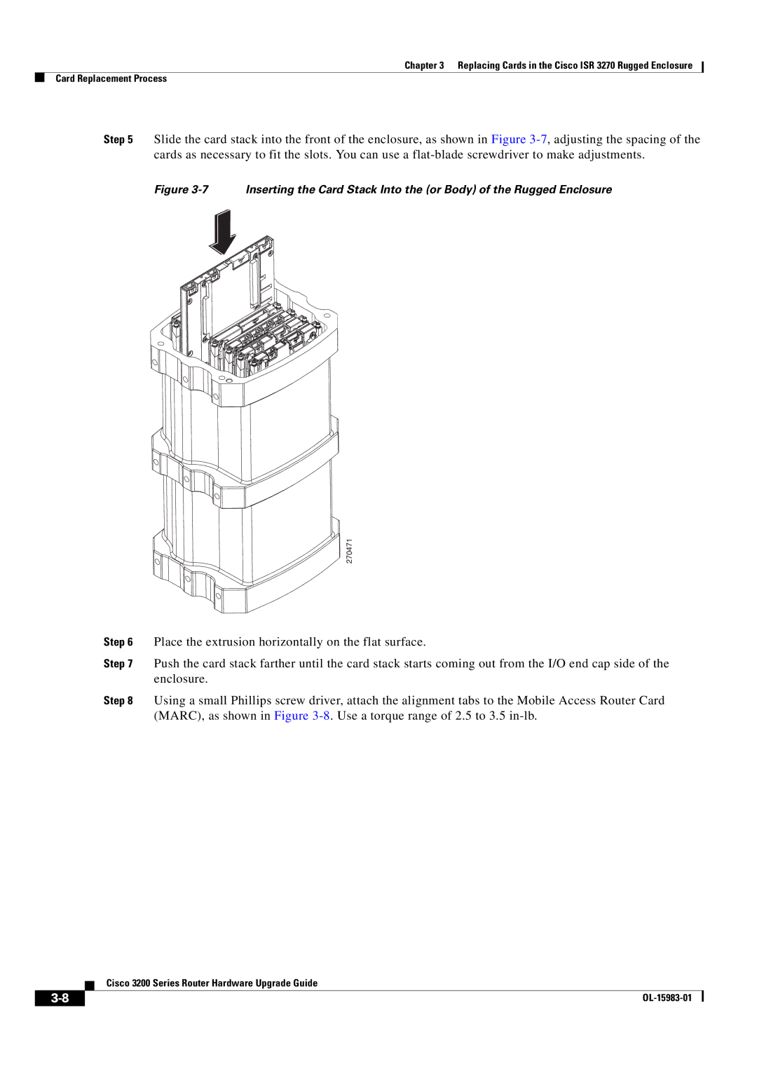 Cisco Systems 3200 Series manual 270471 