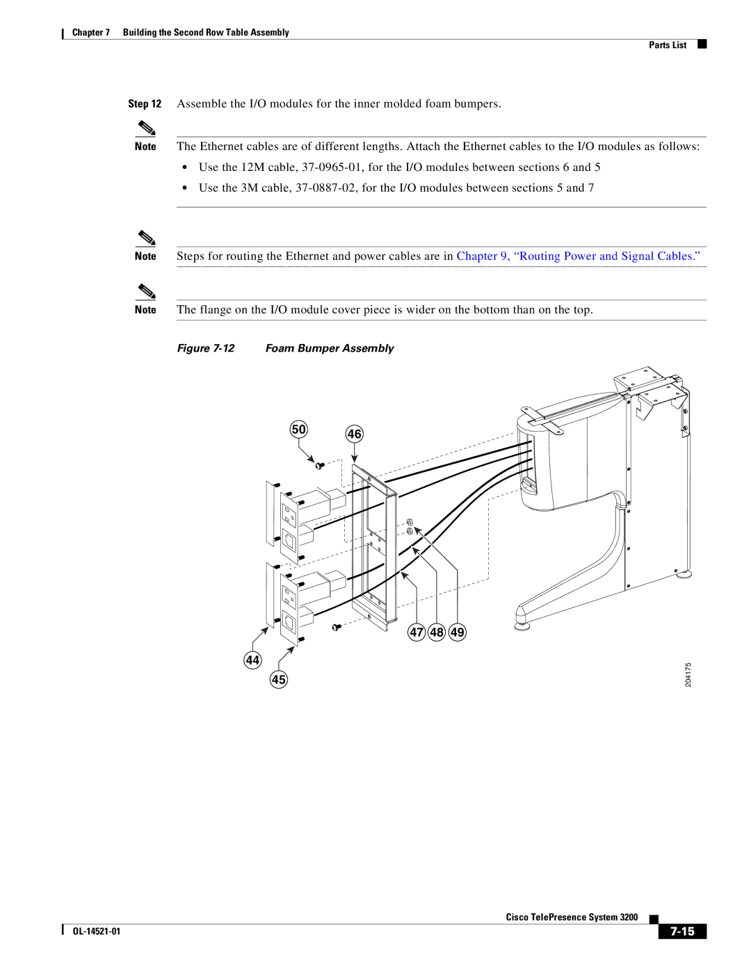 Cisco Systems 3200 manual Foam Bumper Assembly 