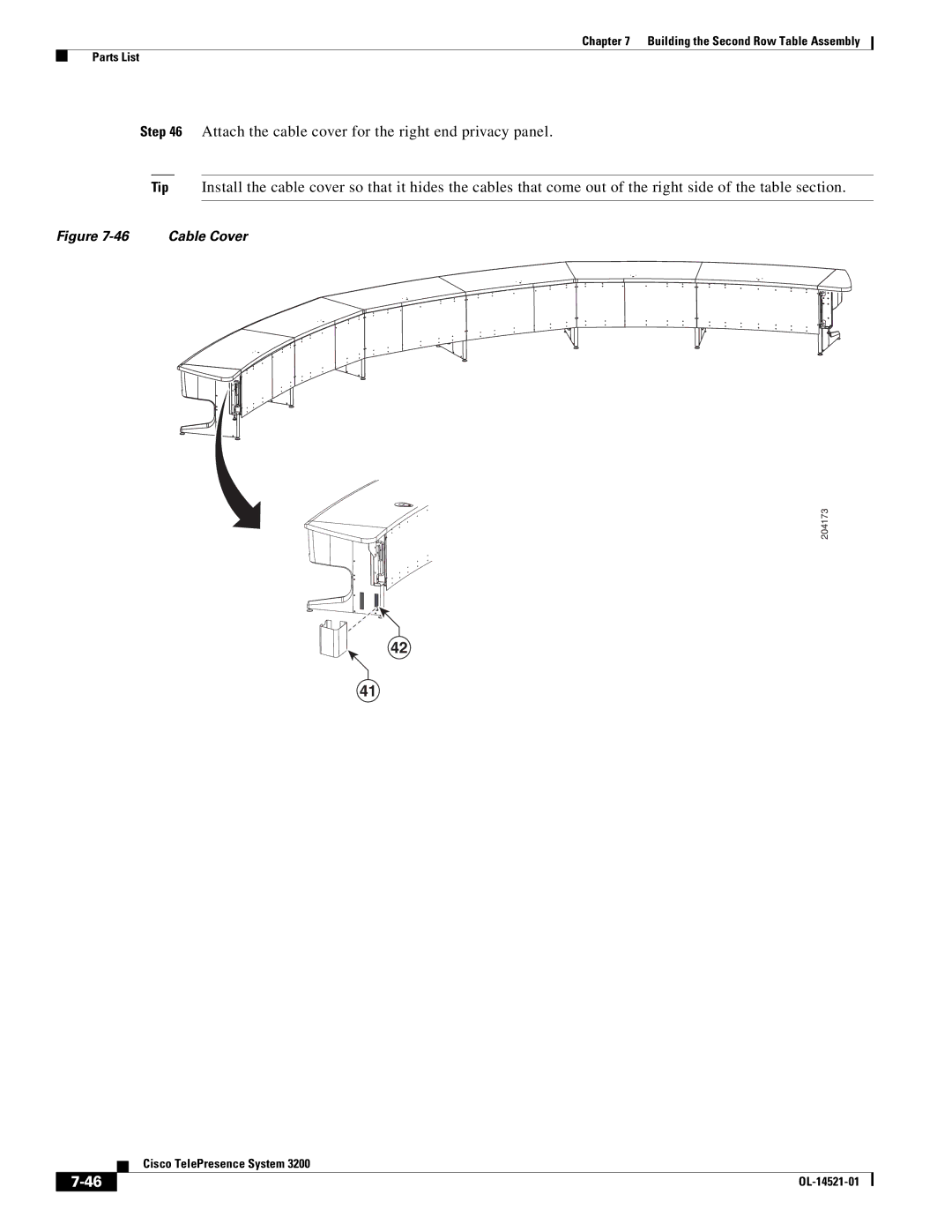 Cisco Systems 3200 manual Cable Cover 