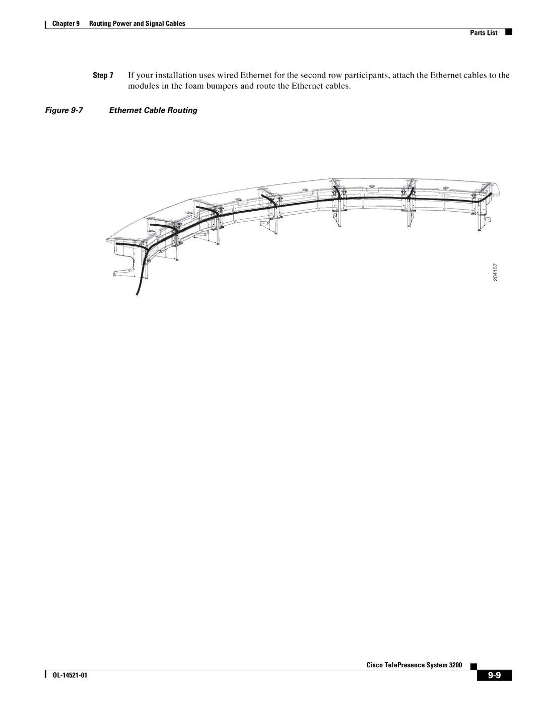 Cisco Systems 3200 manual Ethernet Cable Routing 