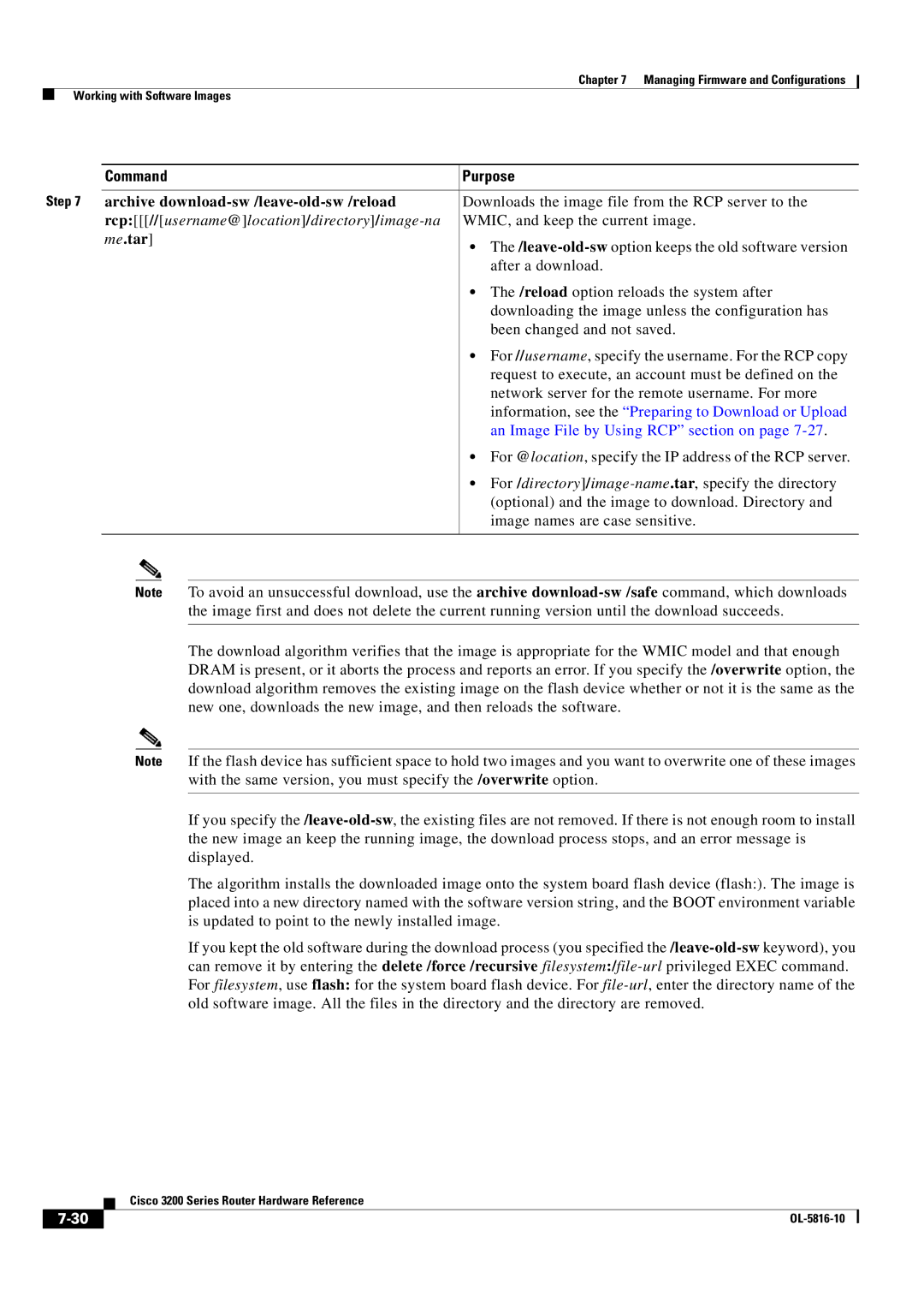 Cisco Systems 3200 manual Information, see the Preparing to Download or Upload 