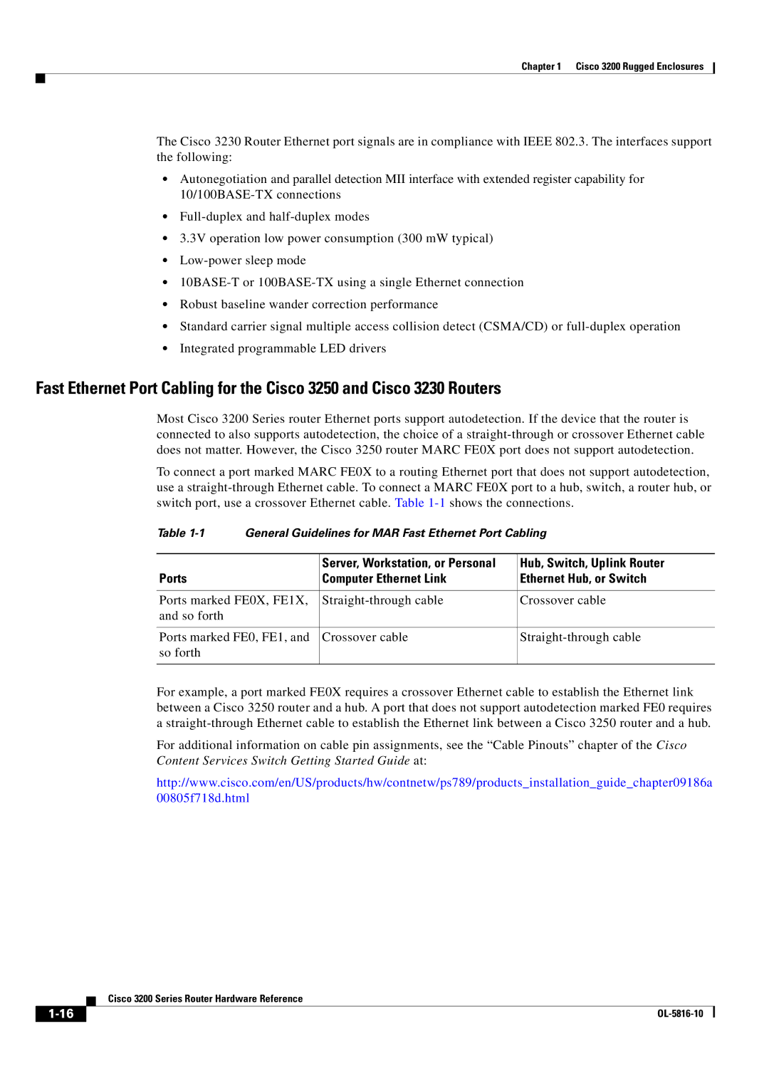 Cisco Systems 3200 manual Hub, Switch, Uplink Router, Ports Computer Ethernet Link Ethernet Hub, or Switch 