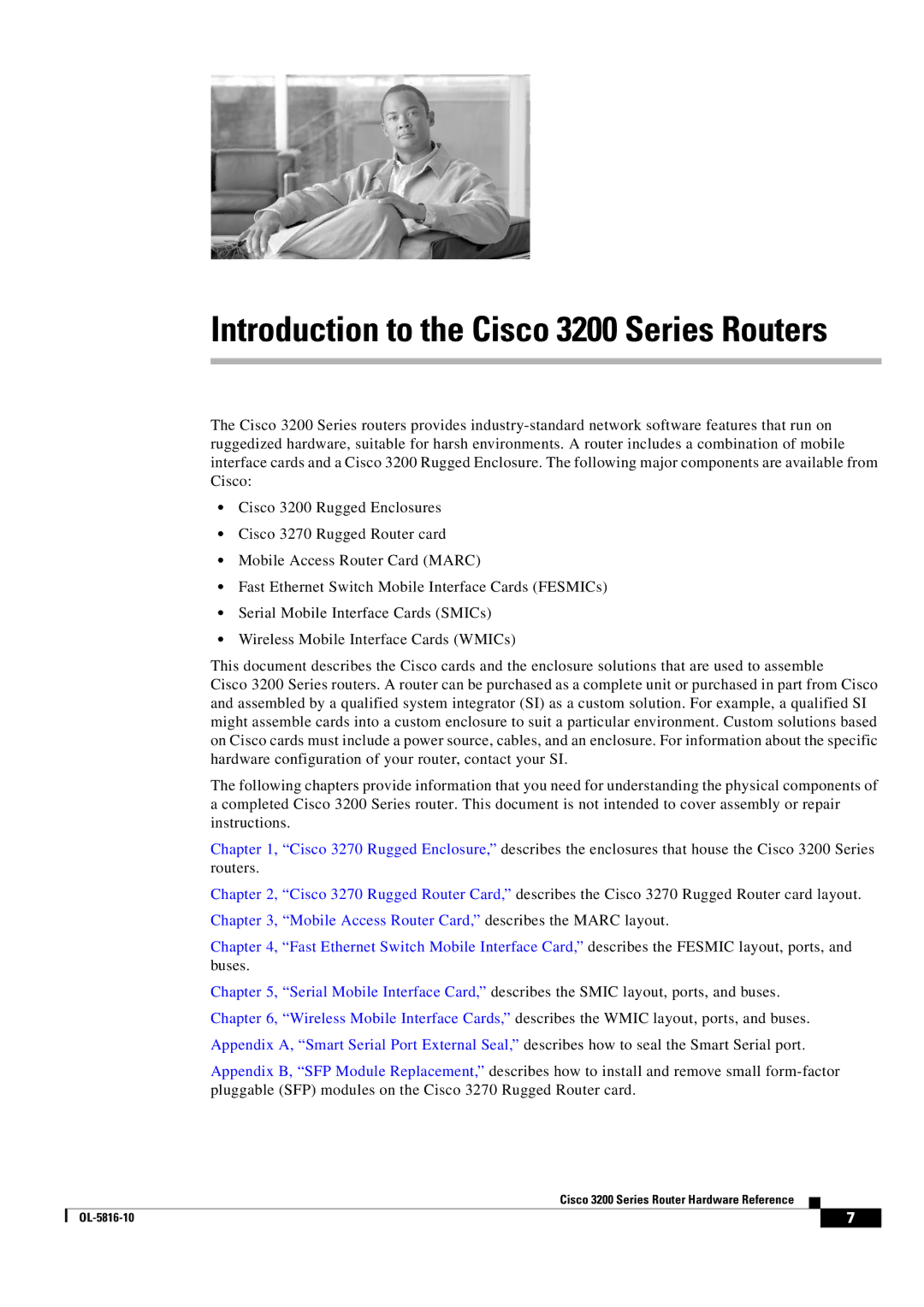 Cisco Systems manual Introduction to the Cisco 3200 Series Routers 