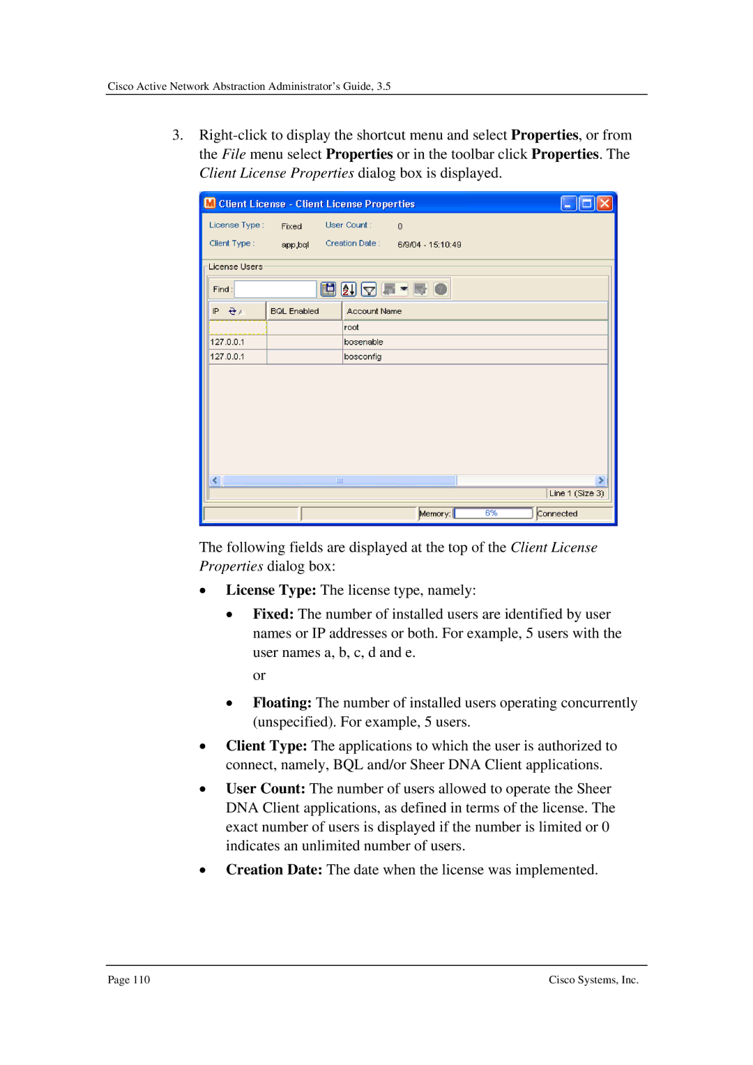 Cisco Systems 3.5 manual Cisco Active Network Abstraction Administrator’s Guide 