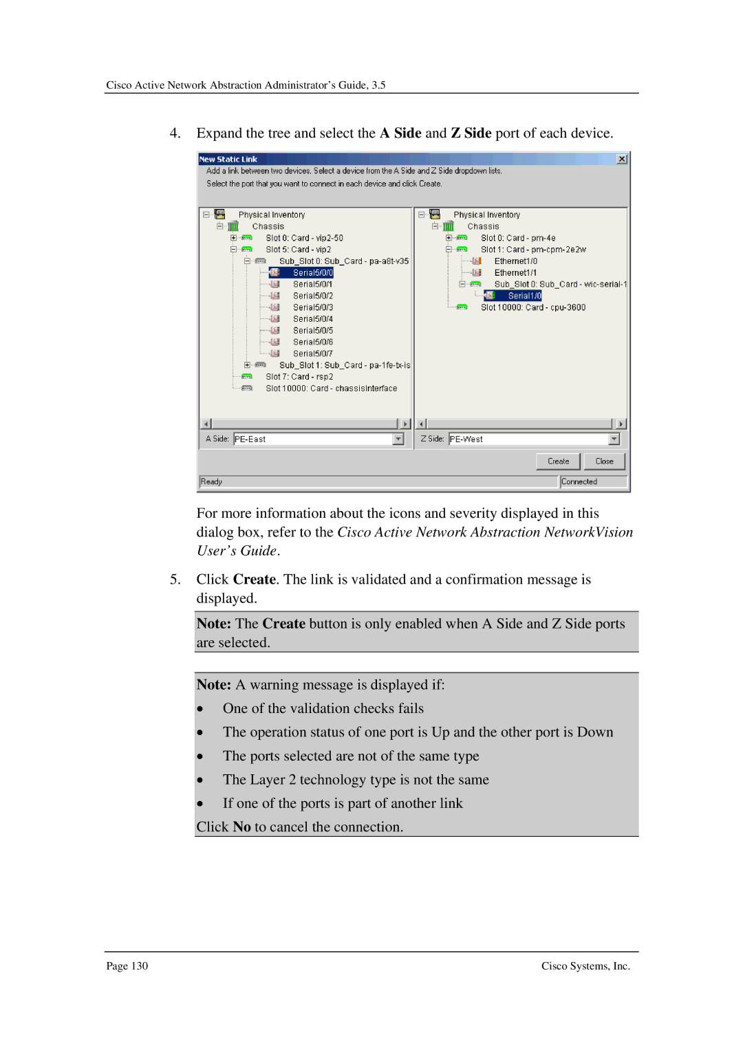 Cisco Systems 3.5 manual Cisco Active Network Abstraction Administrator’s Guide 