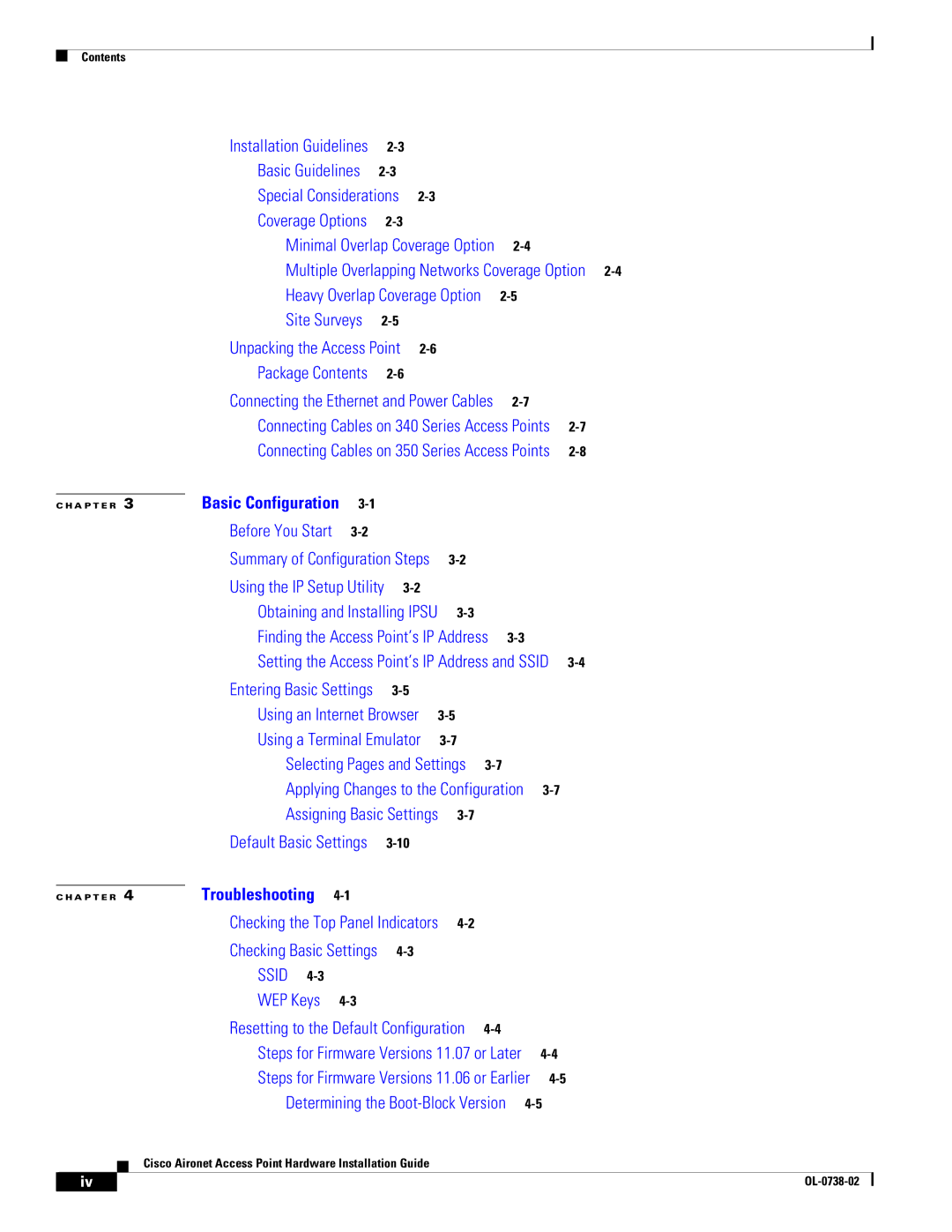 Cisco Systems 350, 340 manual Using an Internet Browser 