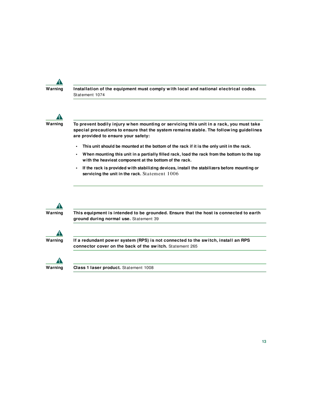 Cisco Systems 3560 warranty 