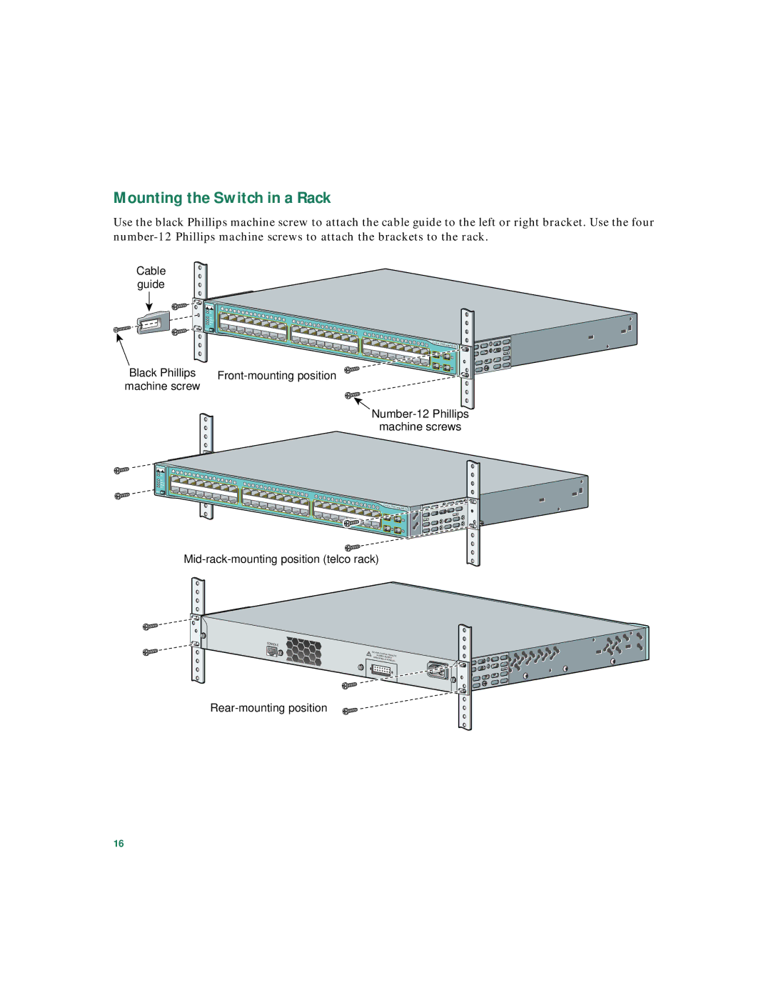 Cisco Systems 3560 warranty Cable guide 