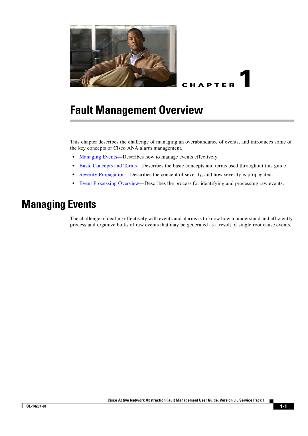 Cisco Systems 3.6 specifications Fault Management Overview, Managing Events 