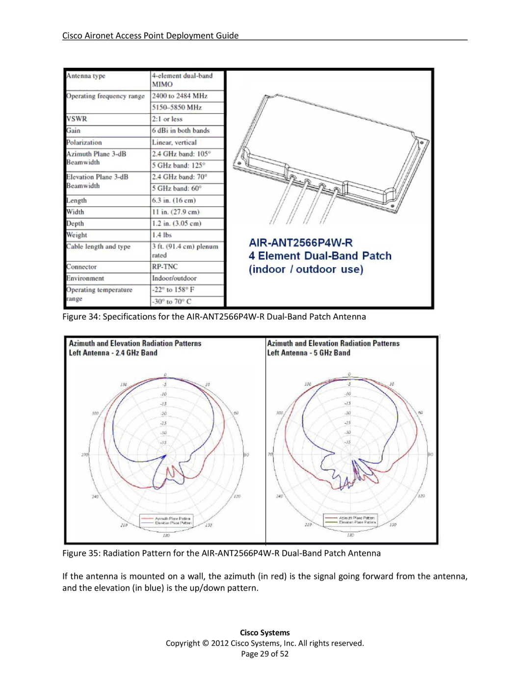 Cisco Systems AIRCAP1602EAK9, 3602i, AP2600, AP3600, AP1600 manual Cisco Aironet Access Point Deployment Guide 