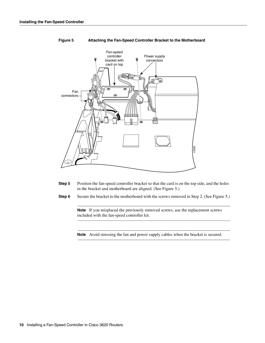 Cisco Systems 3620 manual 13302 