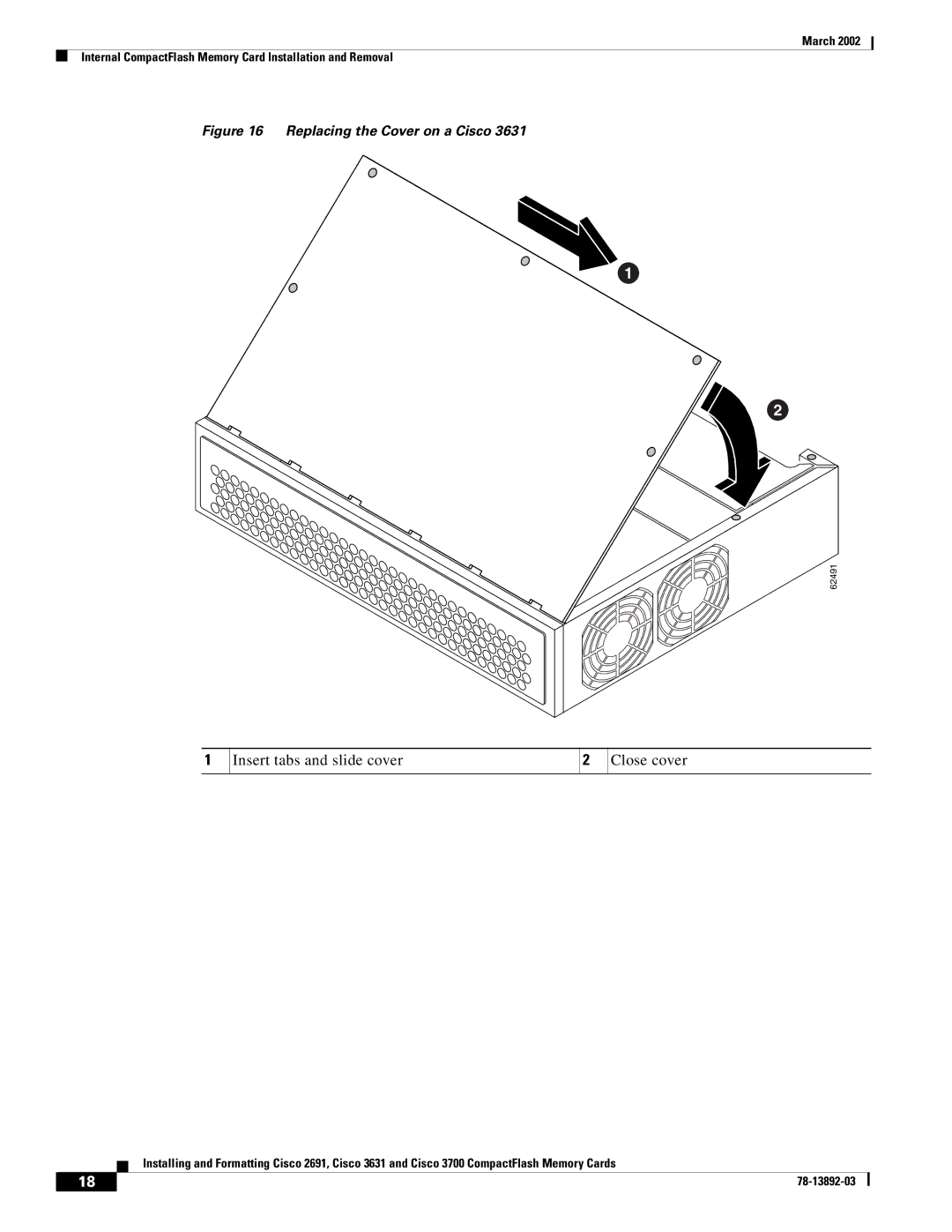 Cisco Systems 3631, 2691 manual 62491 