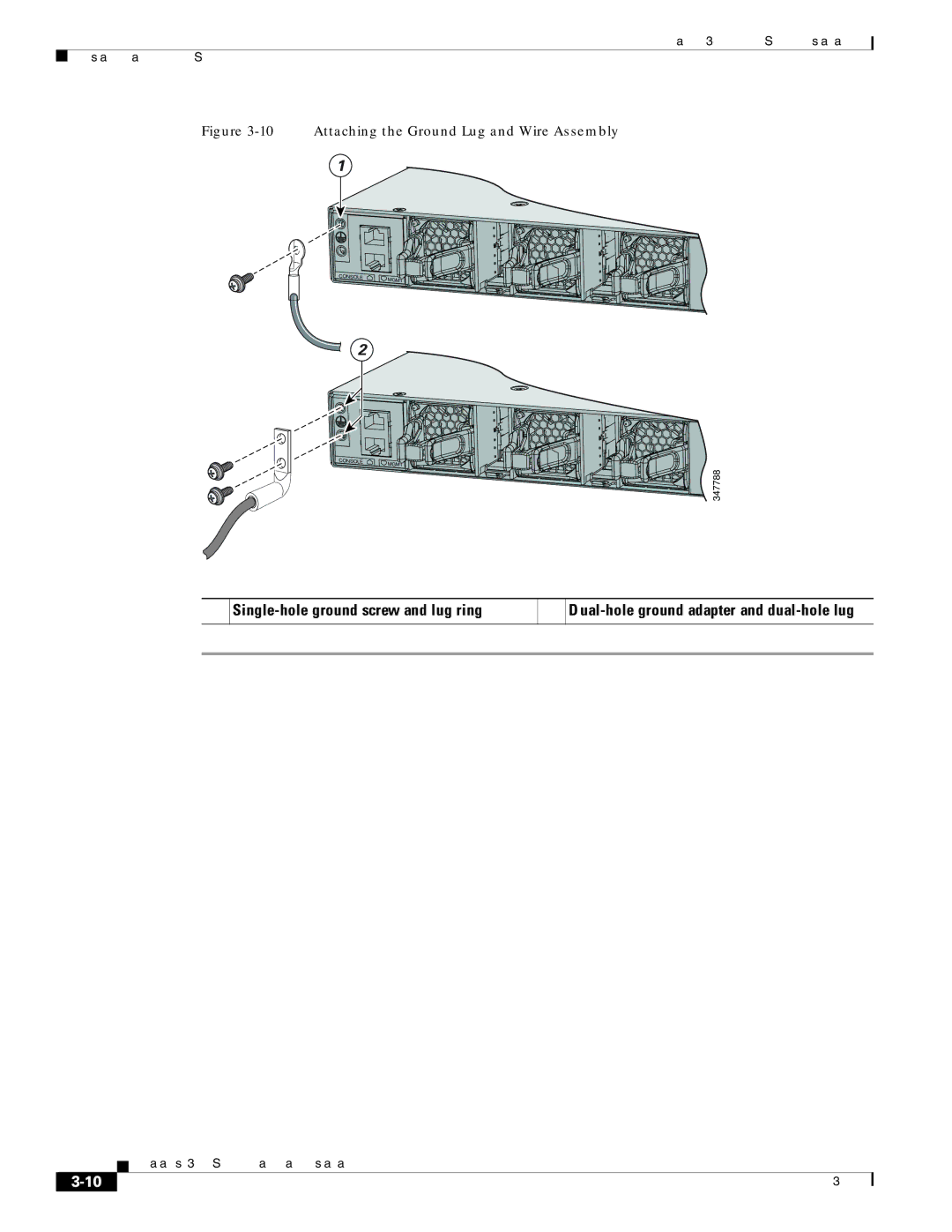 Cisco Systems 3650 manual Attaching the Ground Lug and Wire Assembly 