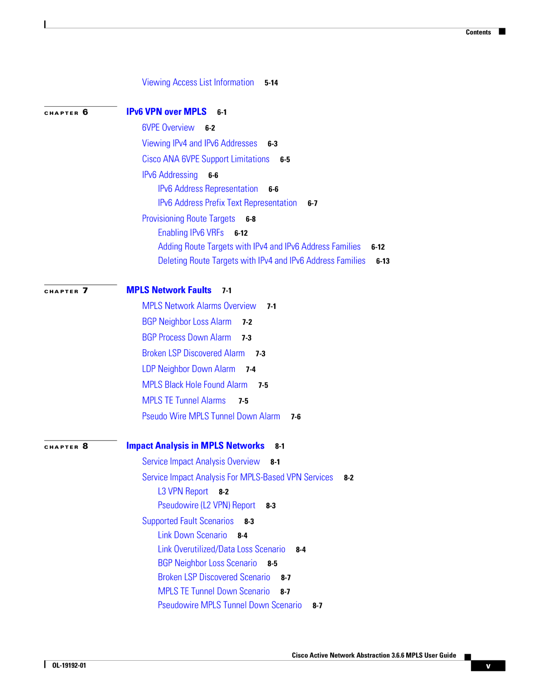 Cisco Systems 3.6.6 manual IPv6 VPN over Mpls 