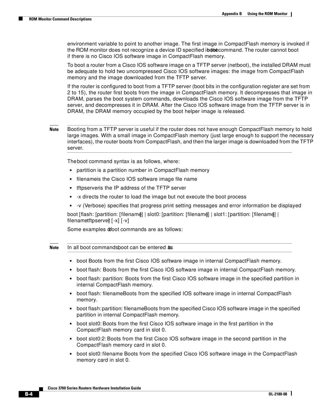 Cisco Systems manual Cisco 3700 Series Routers Hardware Installation Guide 