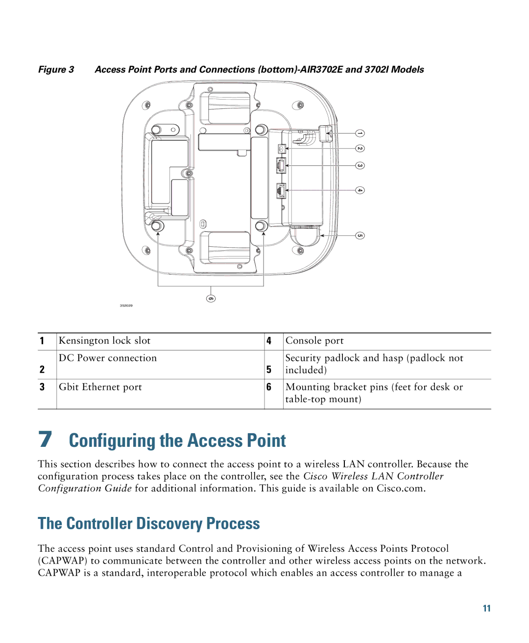 Cisco Systems 3700 specifications Configuring the Access Point, Controller Discovery Process 