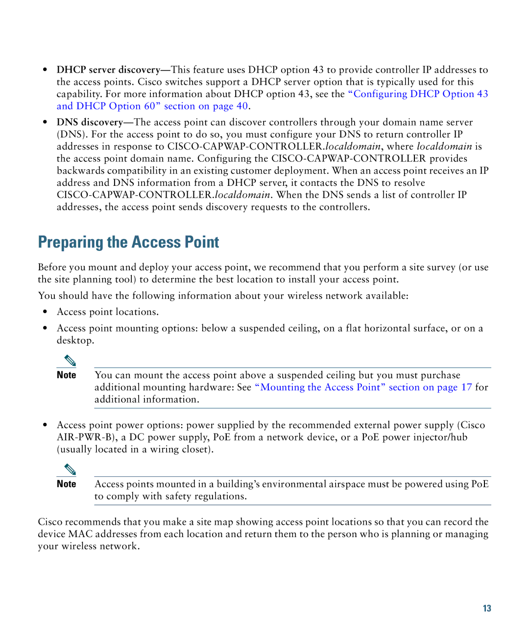 Cisco Systems 3700 specifications Preparing the Access Point 