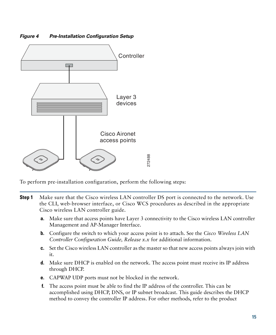 Cisco Systems 3700 specifications Controller Layer 3 devices Cisco Aironet access points 