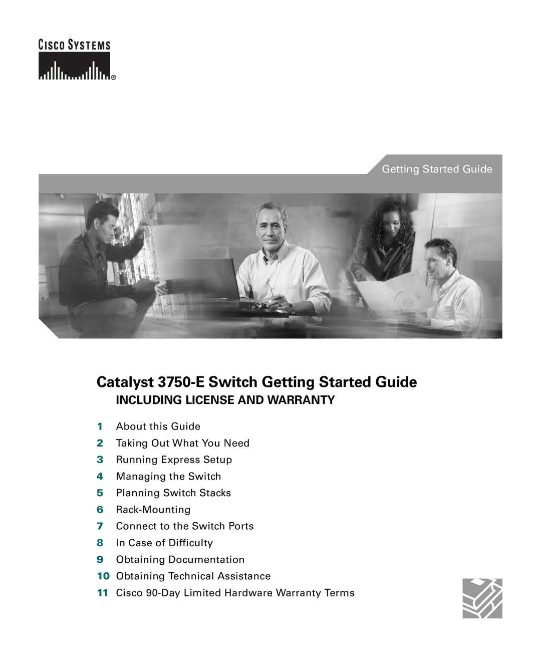 Cisco Systems 3750E-48PD-F manual Catalyst 3750-E Switch Getting Started Guide 