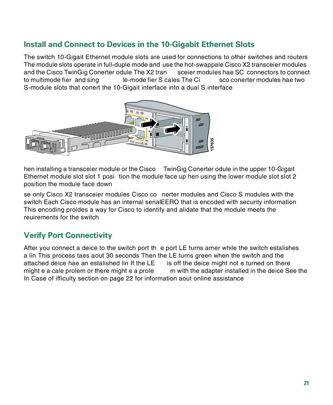 Cisco Systems 3750E-48PD-F manual Verify Port Connectivity 