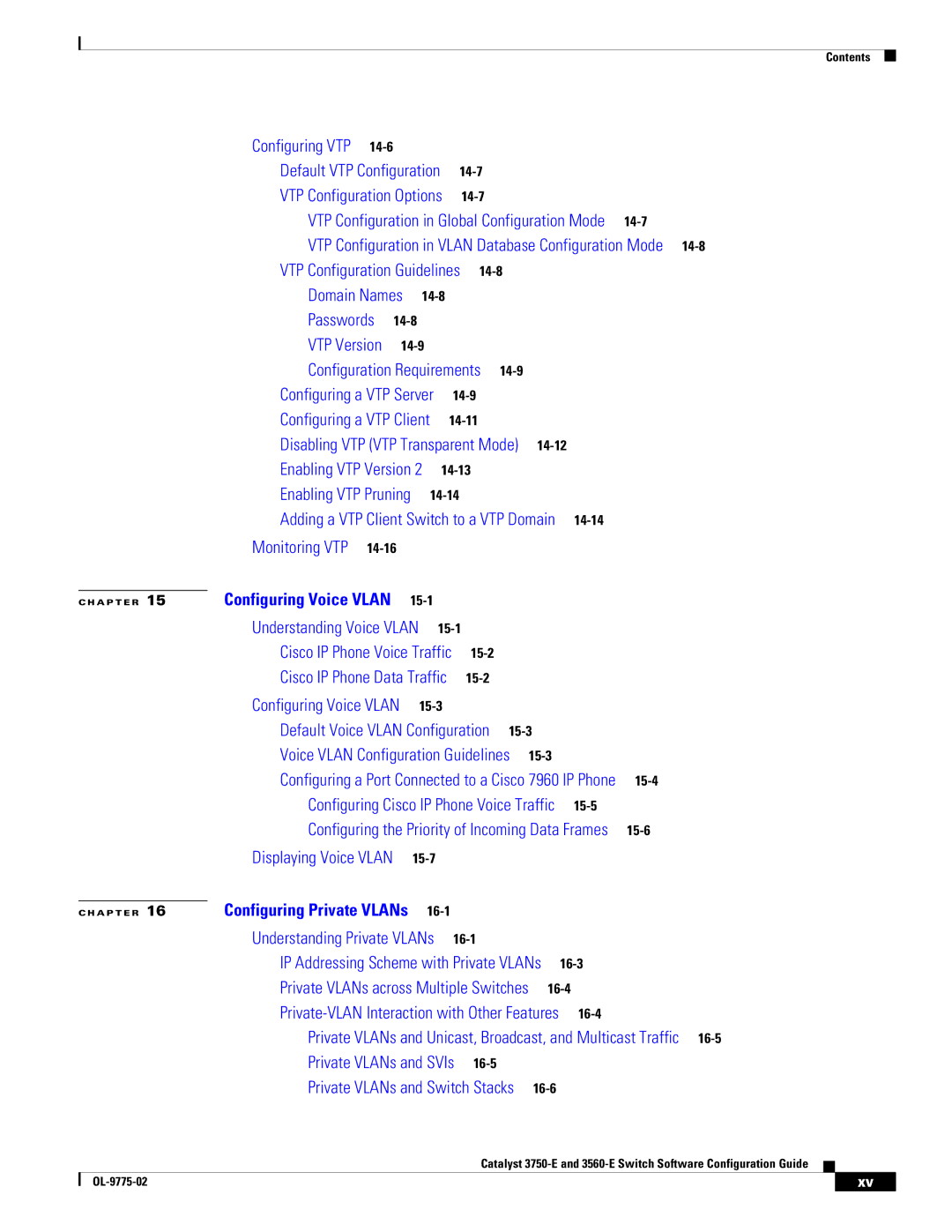 Cisco Systems 3750E manual Domain Names 