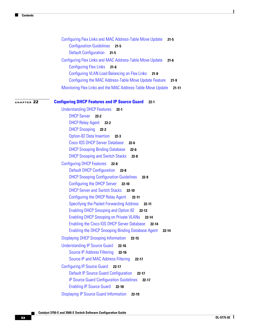 Cisco Systems 3750E manual Dhcp Server 