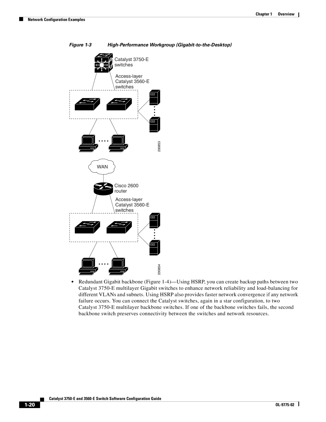 Cisco Systems 3750E manual High-Performance Workgroup Gigabit-to-the-Desktop 