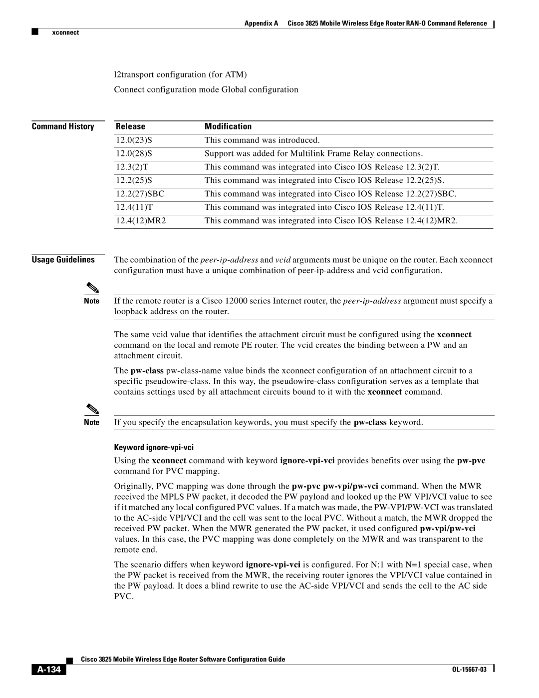 Cisco Systems 3825 manual Loopback address on the router, 134 