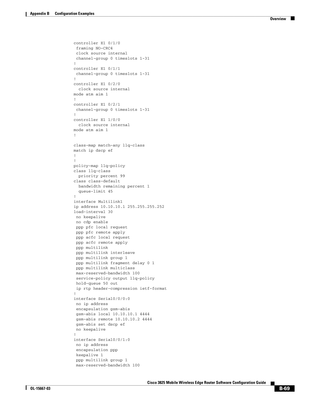 Cisco Systems 3825 manual Mode atm aim, Ppp pfc local request 