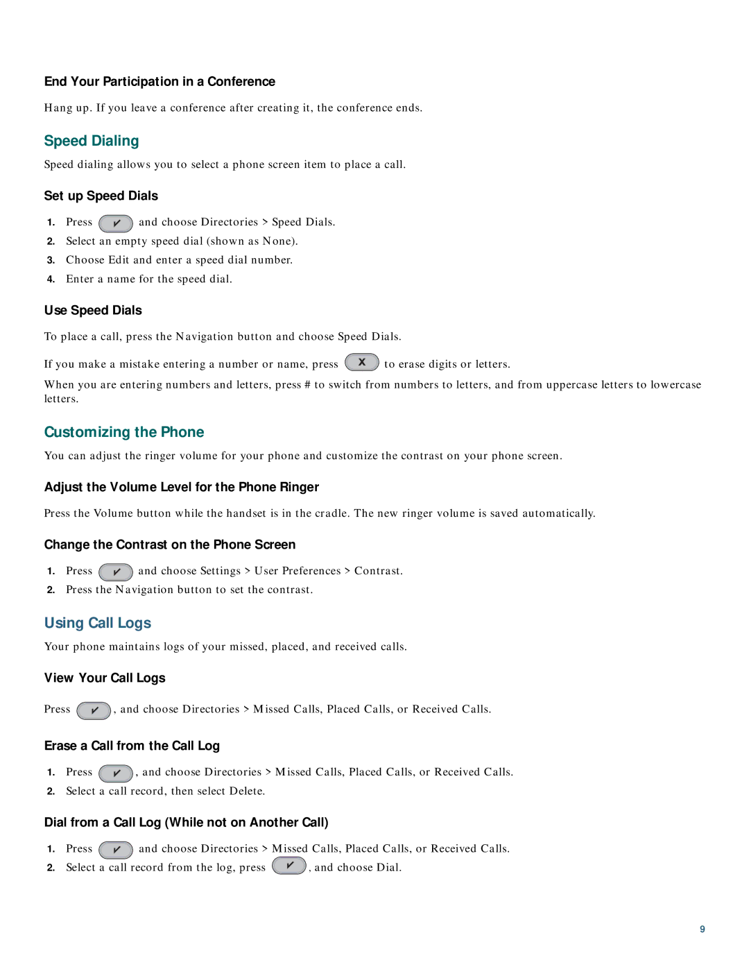 Cisco Systems 3911 manual Speed Dialing, Customizing the Phone, Using Call Logs 