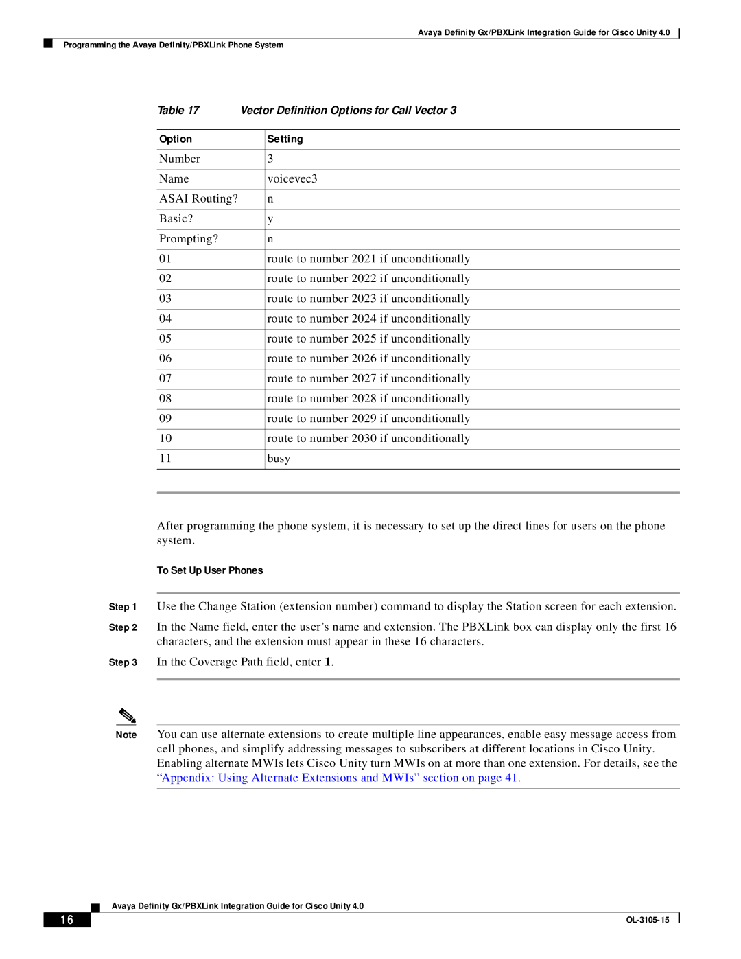 Cisco Systems 4 manual To Set Up User Phones 