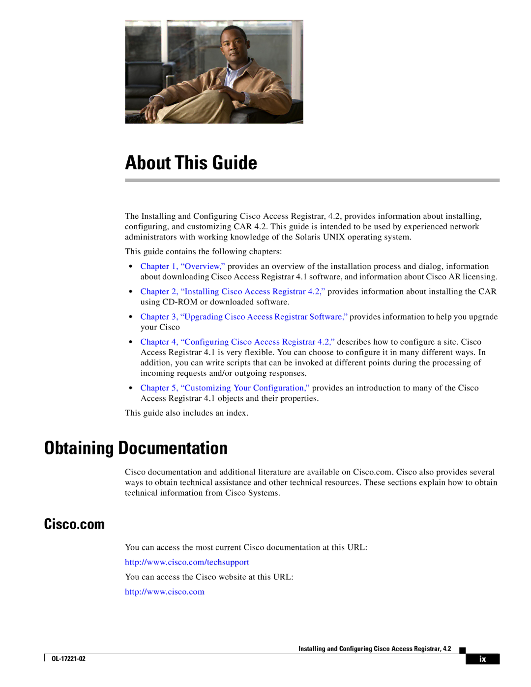 Cisco Systems 4.2 manual Obtaining Documentation, Cisco.com 