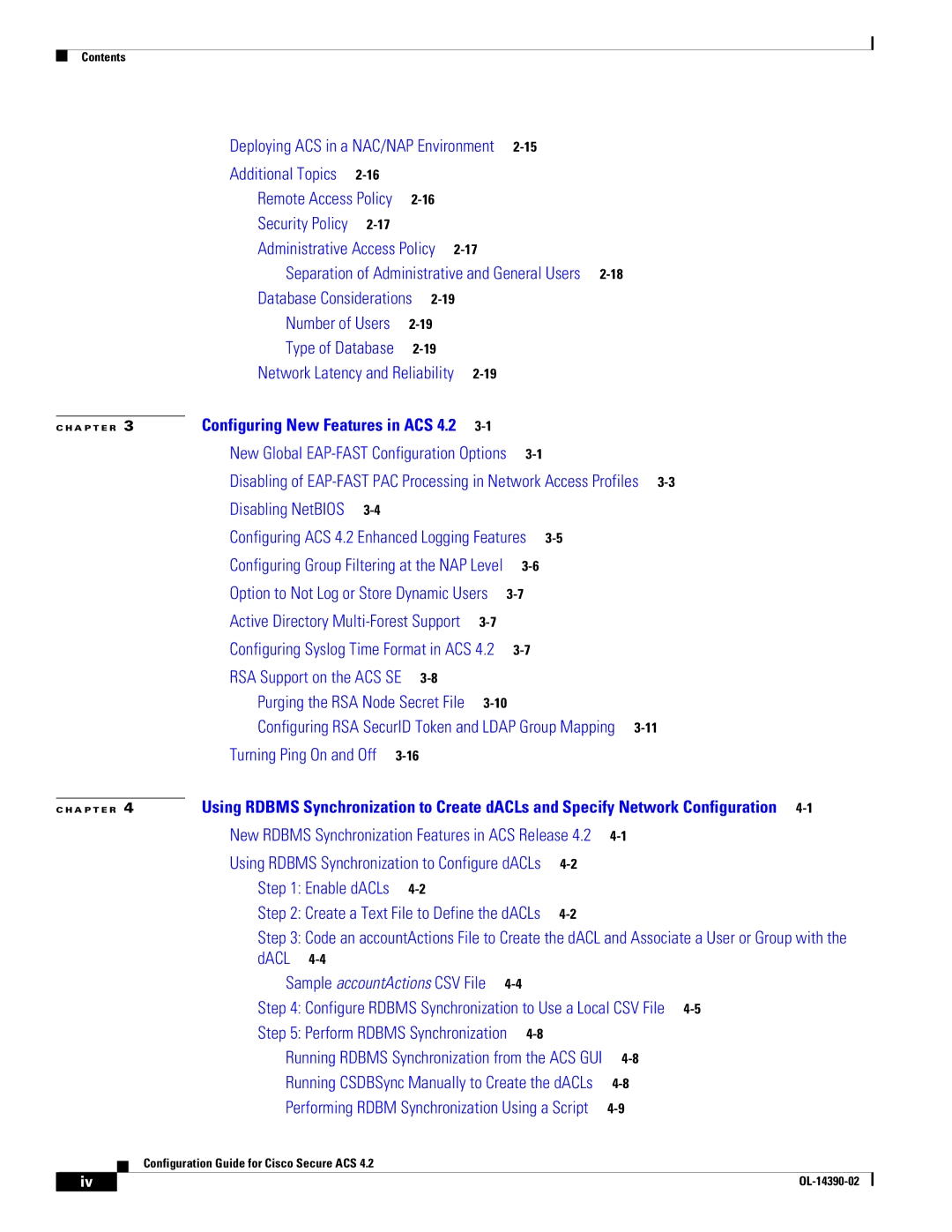 Cisco Systems 4.2 manual Deploying ACS in a NAC/NAP Environment 