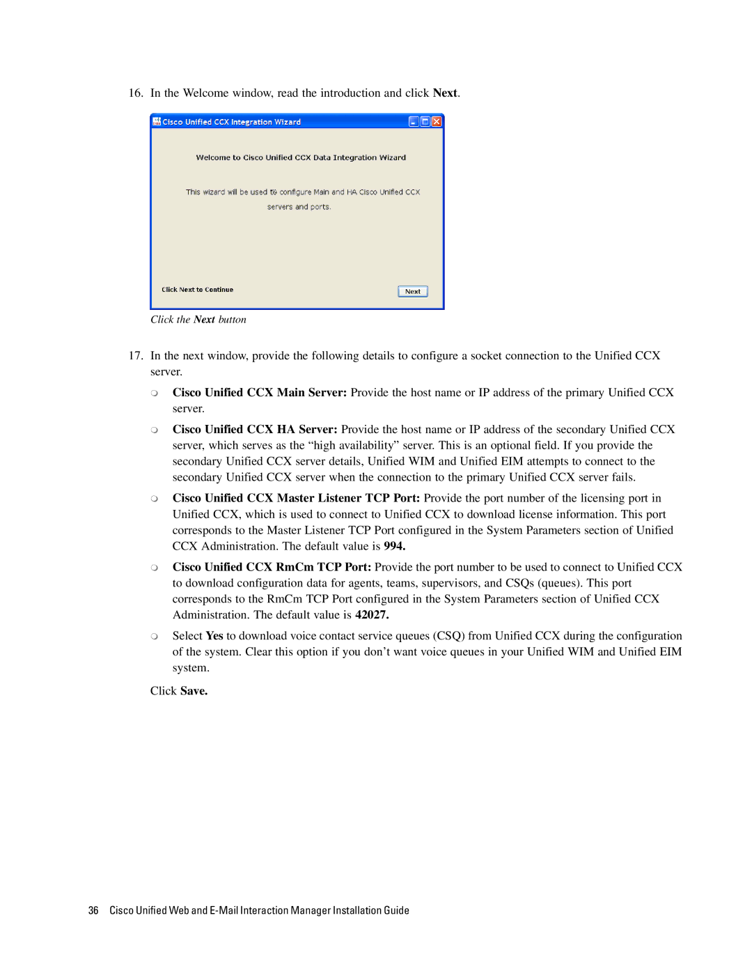 Cisco Systems 4.2(1) manual Welcome window, read the introduction and click Next 