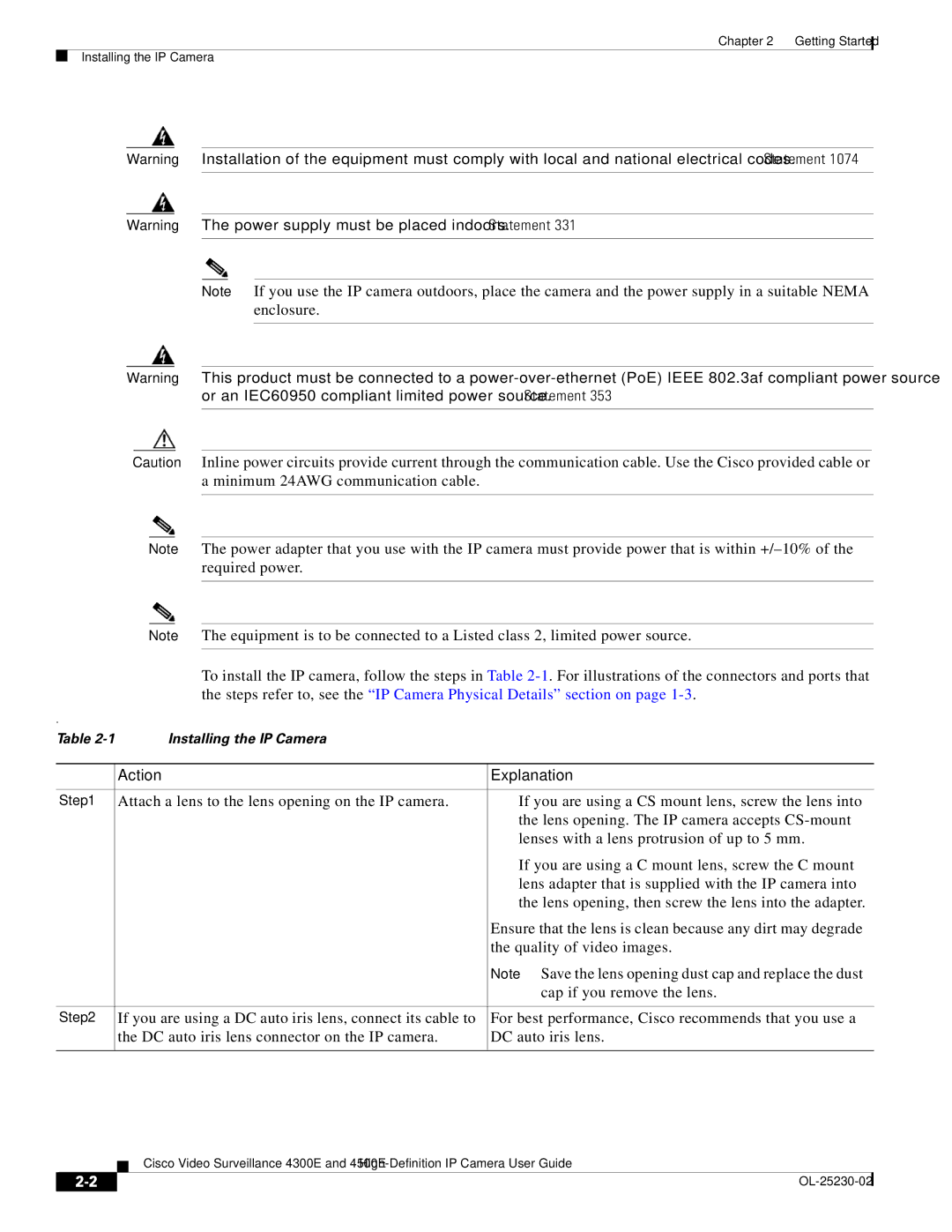 Cisco Systems 4300E manual Action Explanation 