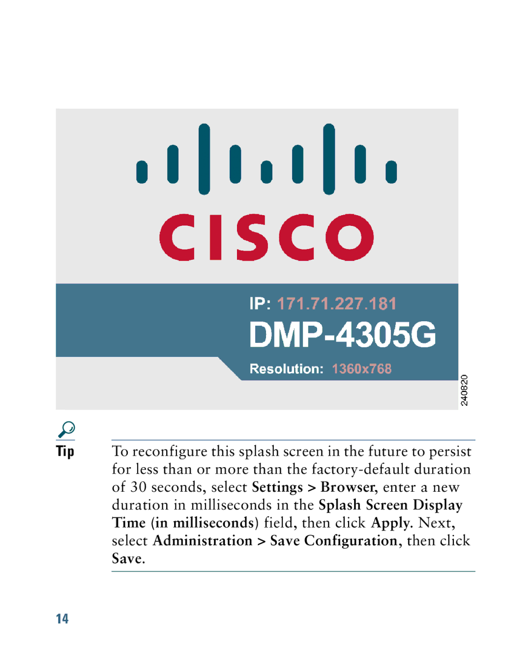 Cisco Systems 4305G quick start 