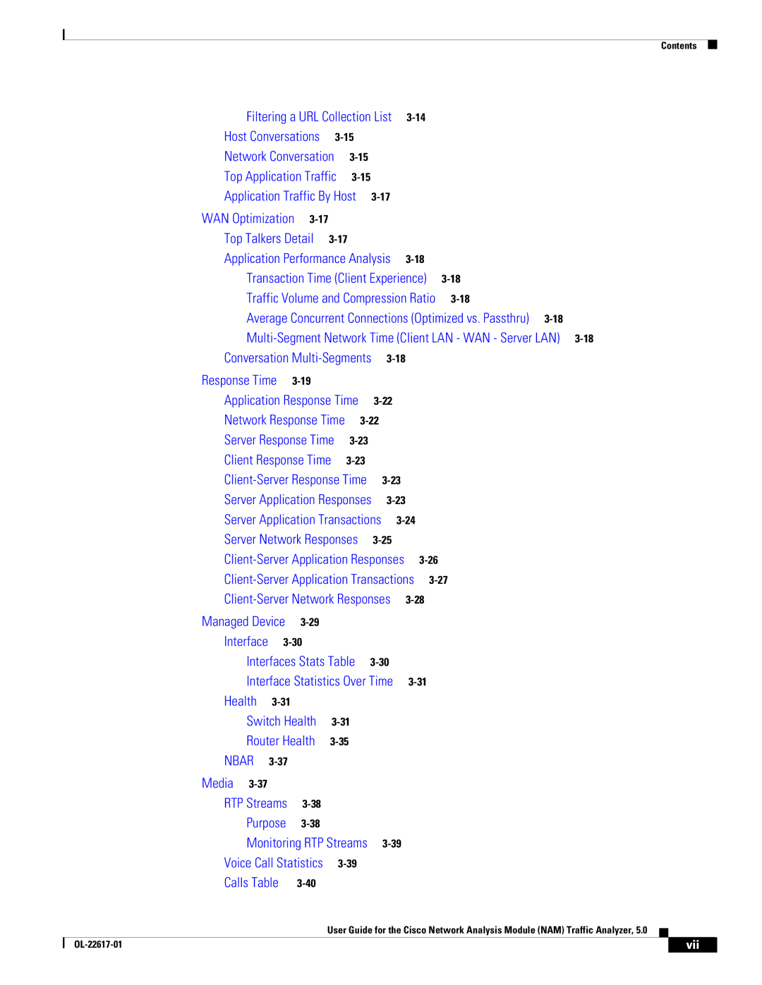 Cisco Systems NAM, 5 manual Nbar 