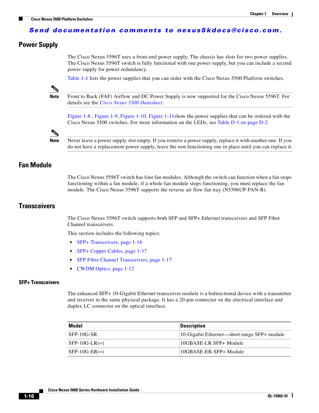 Cisco Systems 5000 manual SFP-10G-LR= SFP-10G-ER= 