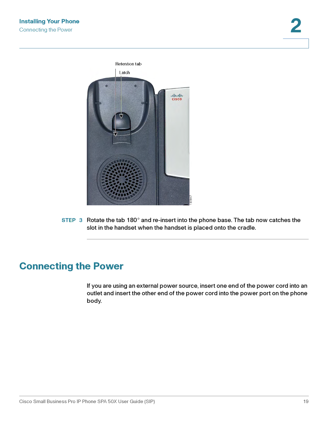 Cisco Systems 509G manual Connecting the Power 