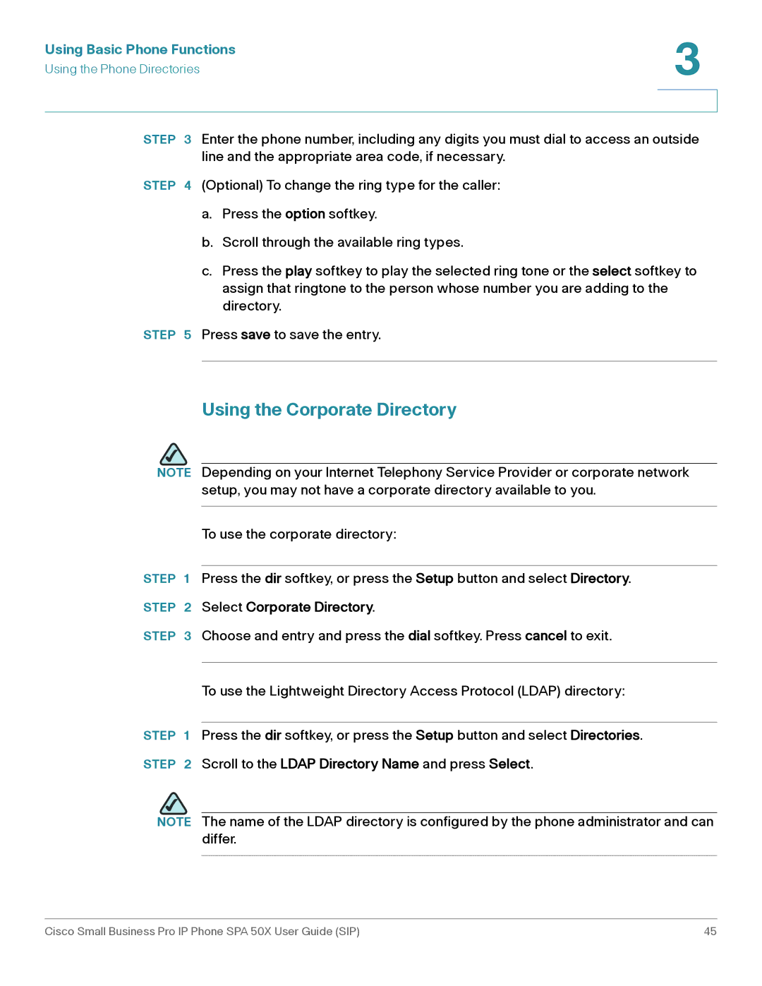 Cisco Systems 509G manual Using the Corporate Directory, Select Corporate Directory 