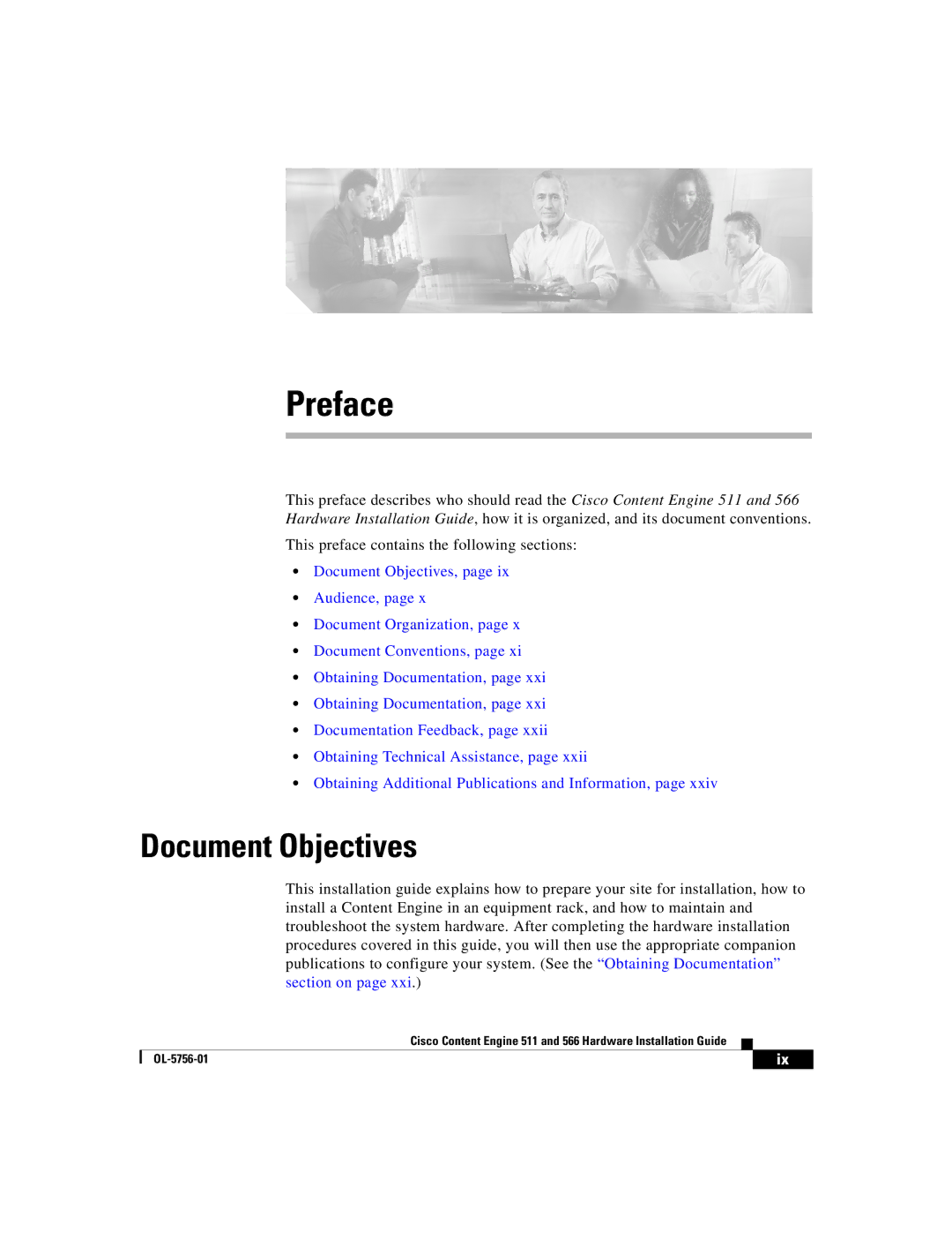 Cisco Systems 566, 511 manual Preface, Document Objectives 