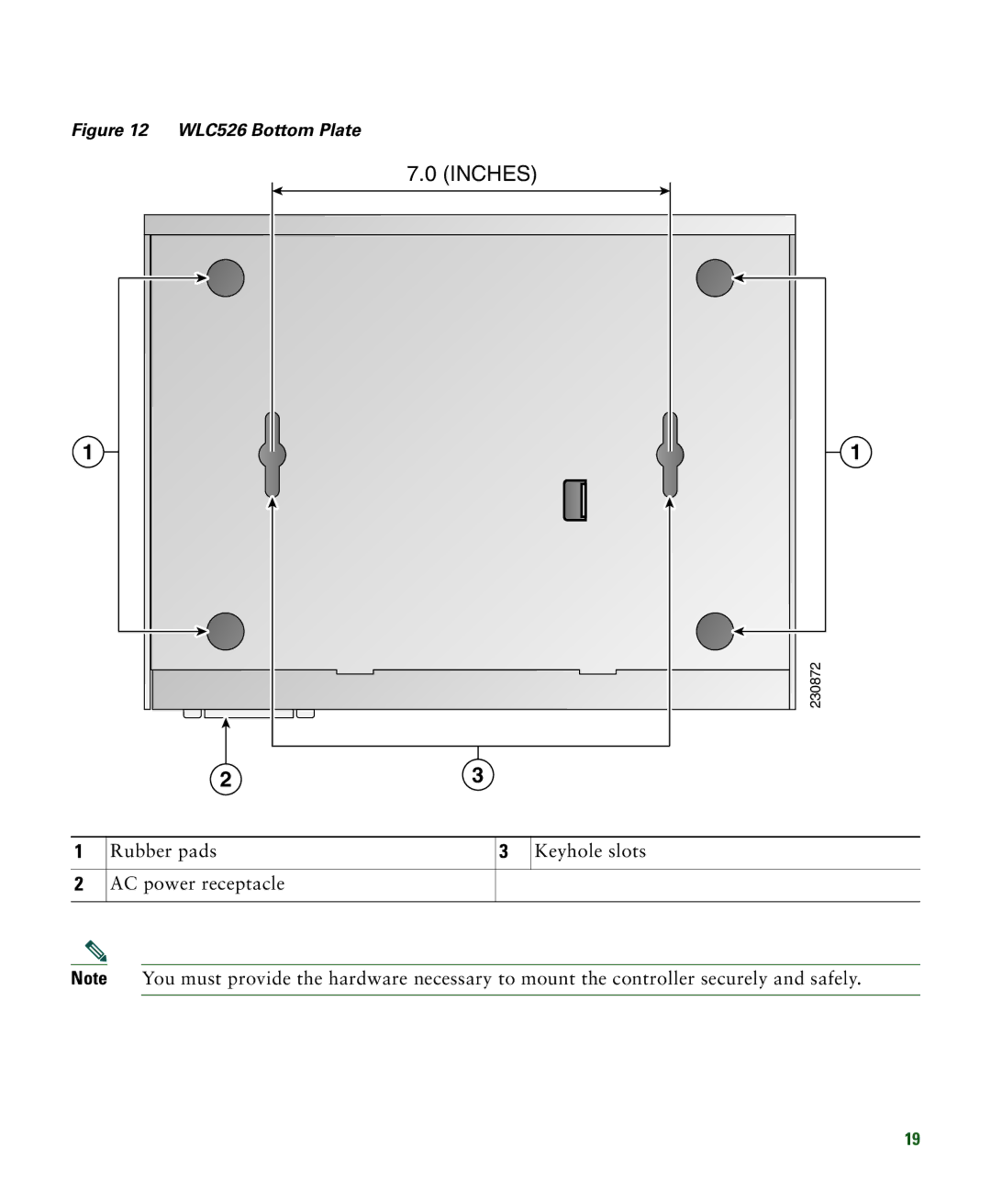 Cisco Systems 526 quick start Inches 