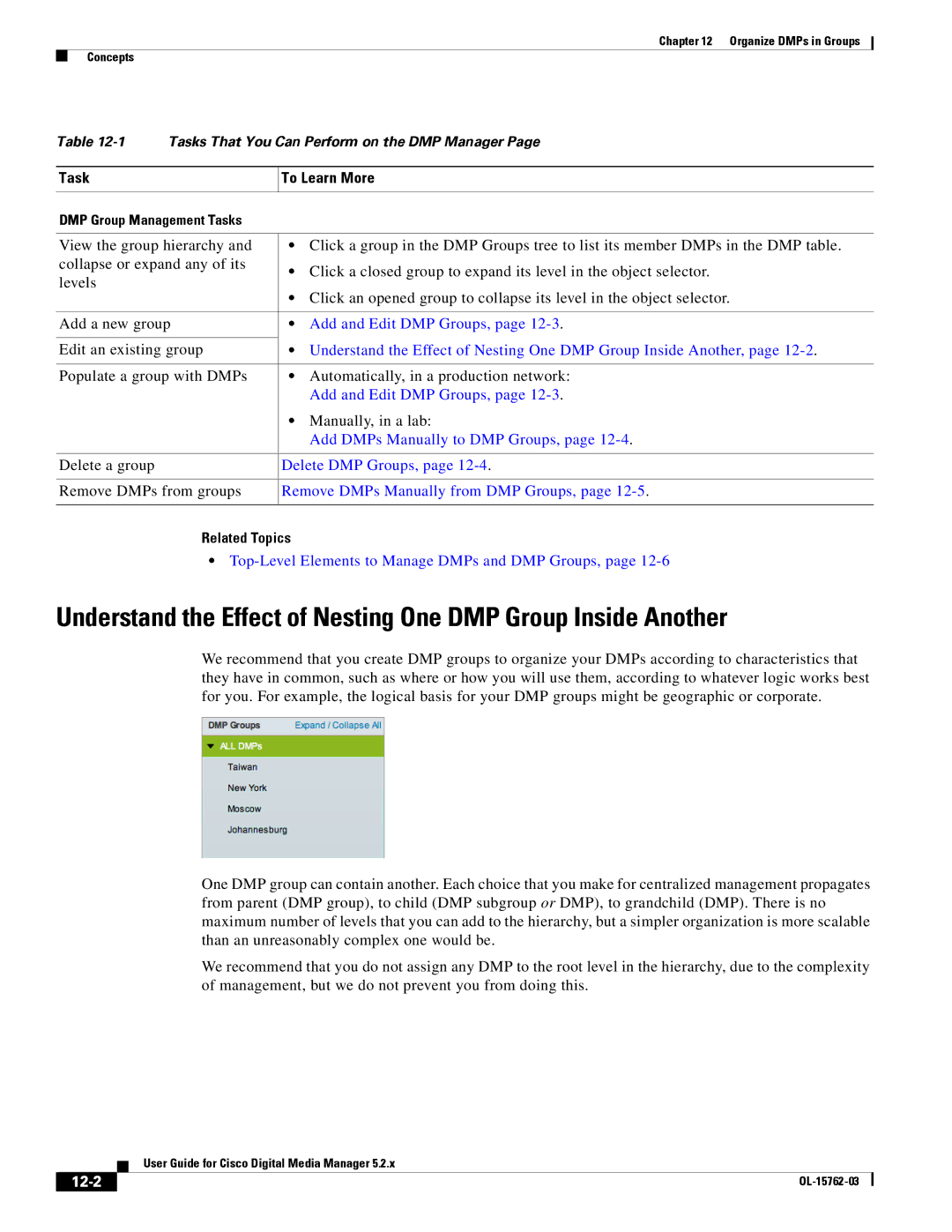 Cisco Systems 5.2.x manual Task To Learn More, 12-2 